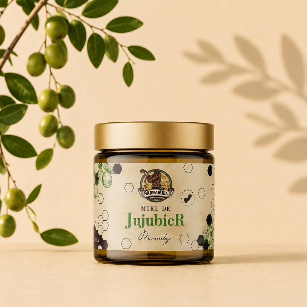 Miel de Sidr (Jujubier) Moumtez du Yémen – 250g