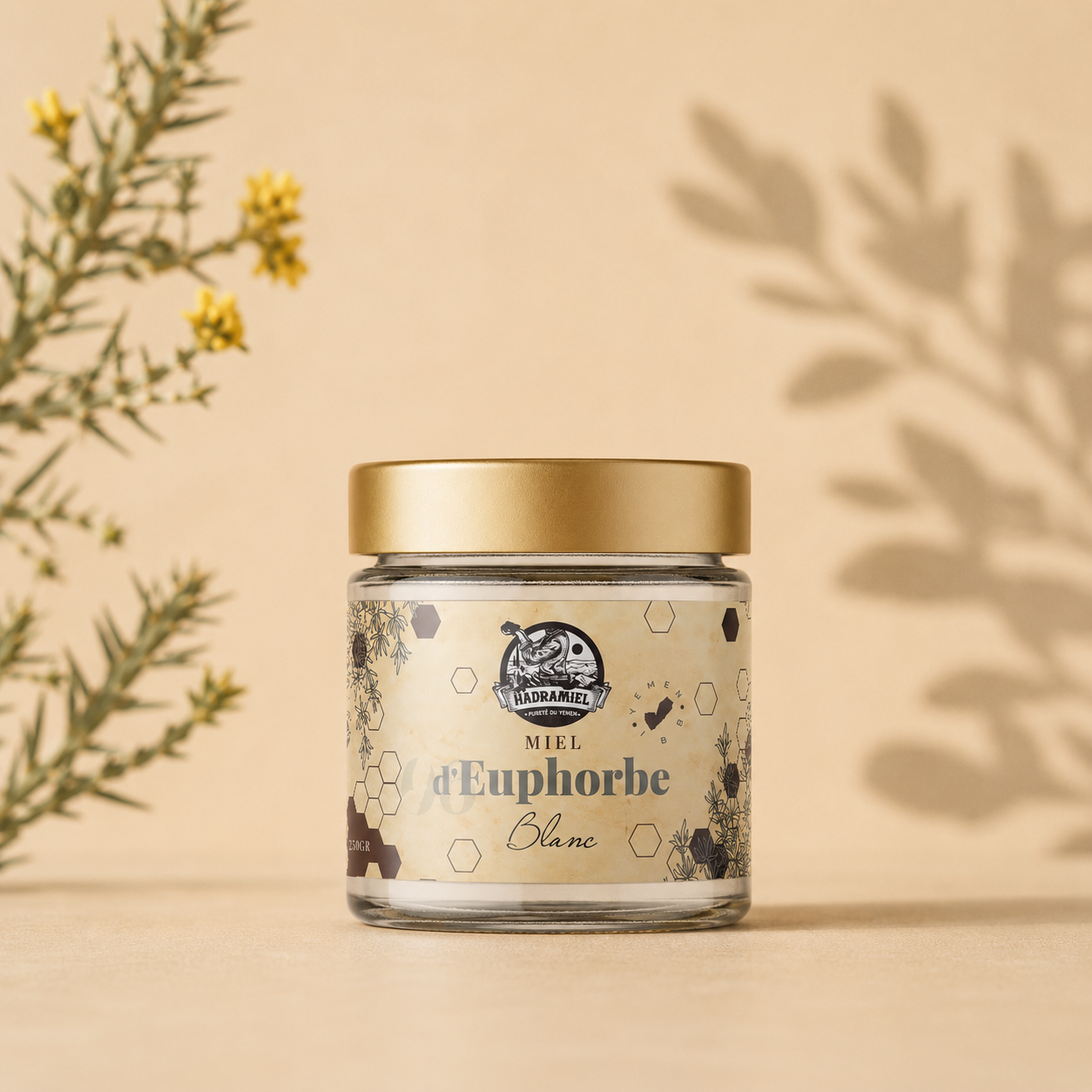 Miel d'Euphorbe Blanc du Yémen – 250g